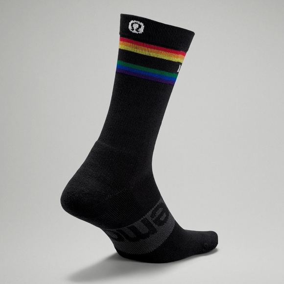 Lululemon Daily Stride Crew Socks Stripe - black - Picture 3 of 6